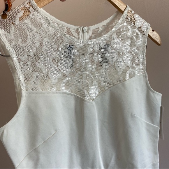NWT Floral Lace Pleated Little Cocktail Party Dress - Picture 7 of 8